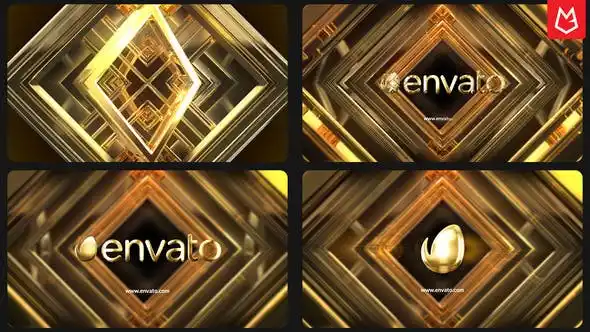 VIDEOHIVE EPIC GOLD LOGO REVEAL After Effects Template