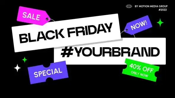 VIDEOHIVE BLACK FRIDAY PROMOTION After Effects Template
