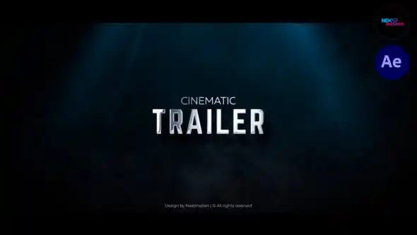VIDEOHIVE CINEMATIC TRAILER TITLE After Effects Template