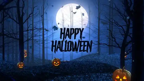 VIDEOHIVE HALLOWEEN WOODS OPENER After Effects Template