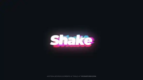 VIDEOHIVE TITLES – COLOR SHAKE After Effects Template