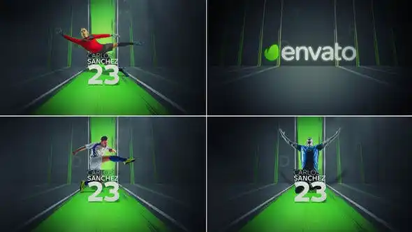 VIDEOHIVE SOCCER PLAYERS 39768991 After Effects Template