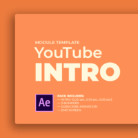 Videohive YouTube Intro Pack For After Effects 2023 42485695