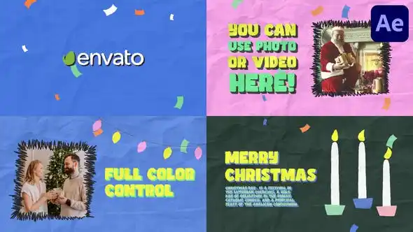 VIDEOHIVE NEW YEAR GREETING CARDS FOR AFTER EFFECTS