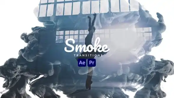 VIDEOHIVE SMOKE TRANSITIONS 43400756 After Effects Template-