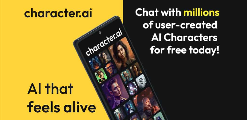 Character AI – Chat Ask Create MOD APK (Unlocked, No Ads)1