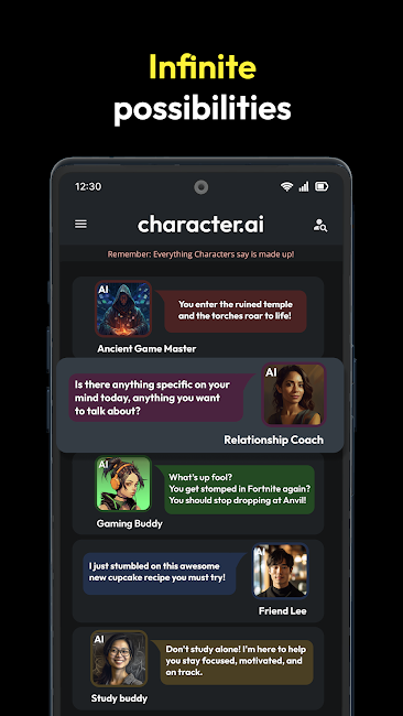 Character AI – Chat Ask Create MOD APK (Unlocked, No Ads)3