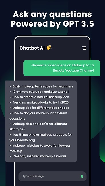 Chatbot AI – Ask AI Anything MOD APK (Premium Unlocked) V1.8.23