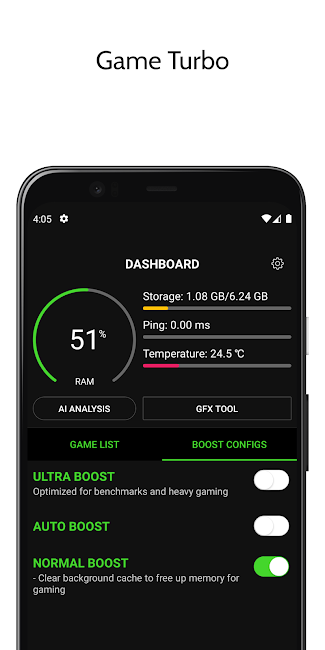 Game Booster 4x Faster Pro MOD APK (PaidFull) V1.9.53