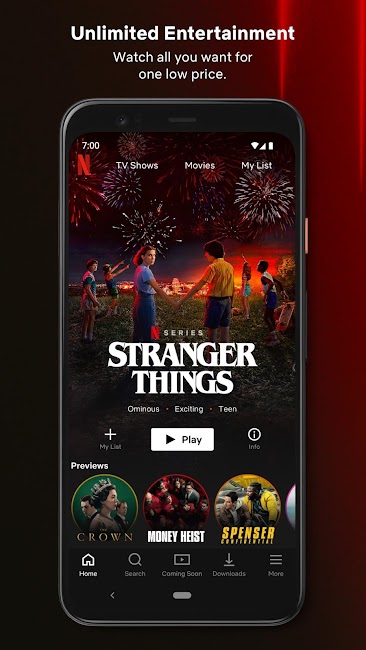 Netflix MOD APK (Premium, 4K HDR, Region Unlocked) 20232
