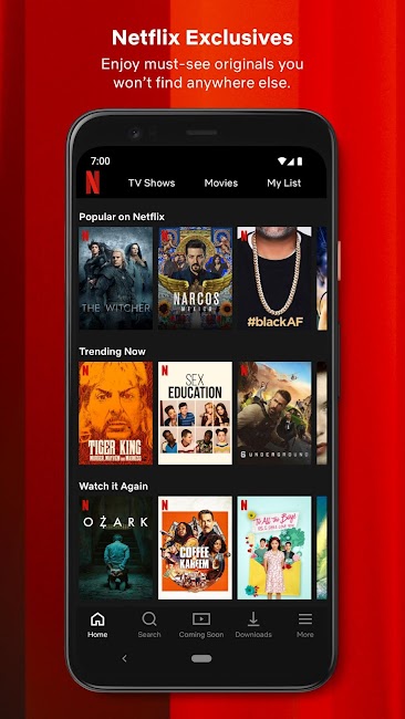 Netflix MOD APK (Premium, 4K HDR, Region Unlocked) 20233