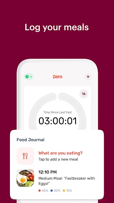 Zero – Intermittent Fasting MOD APK (Plus Unlocked) V2.44.02